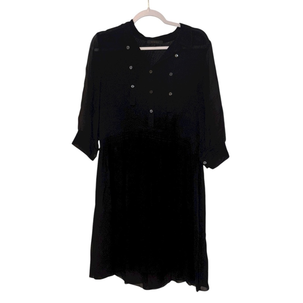 Giada 100% Silk Chiffon Dress